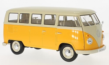 18054Y VW T1 Bus beige/yellow 1963 1:18